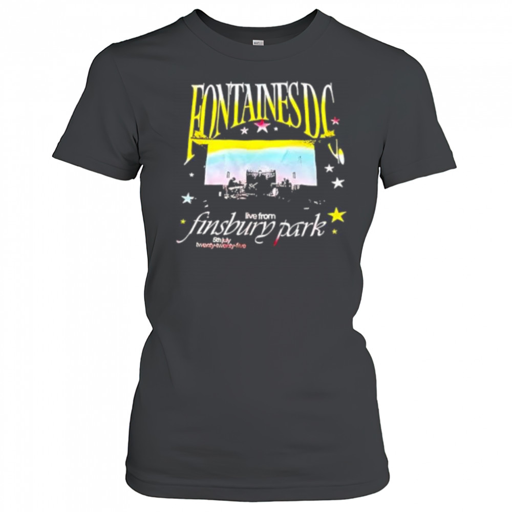 Fontaines DC live from finsbury park shirt Women's T-shirt