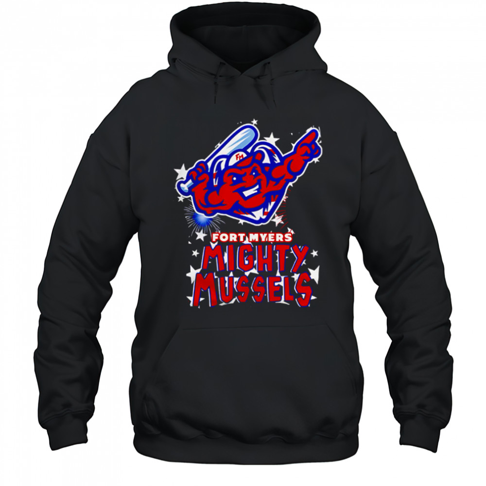 Fort Myers Mighty Mussels x Independence Day 2025 shirt Hoodie