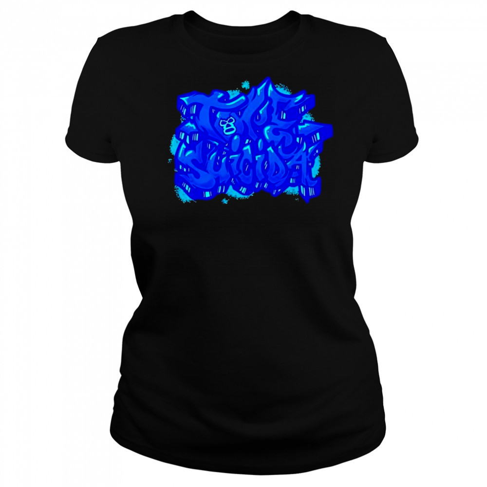 Graffiti Suicida design shirt Women's T-shirt
