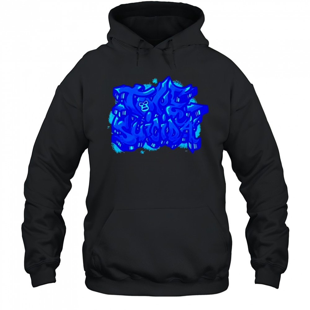 Graffiti Suicida design shirt Hoodie