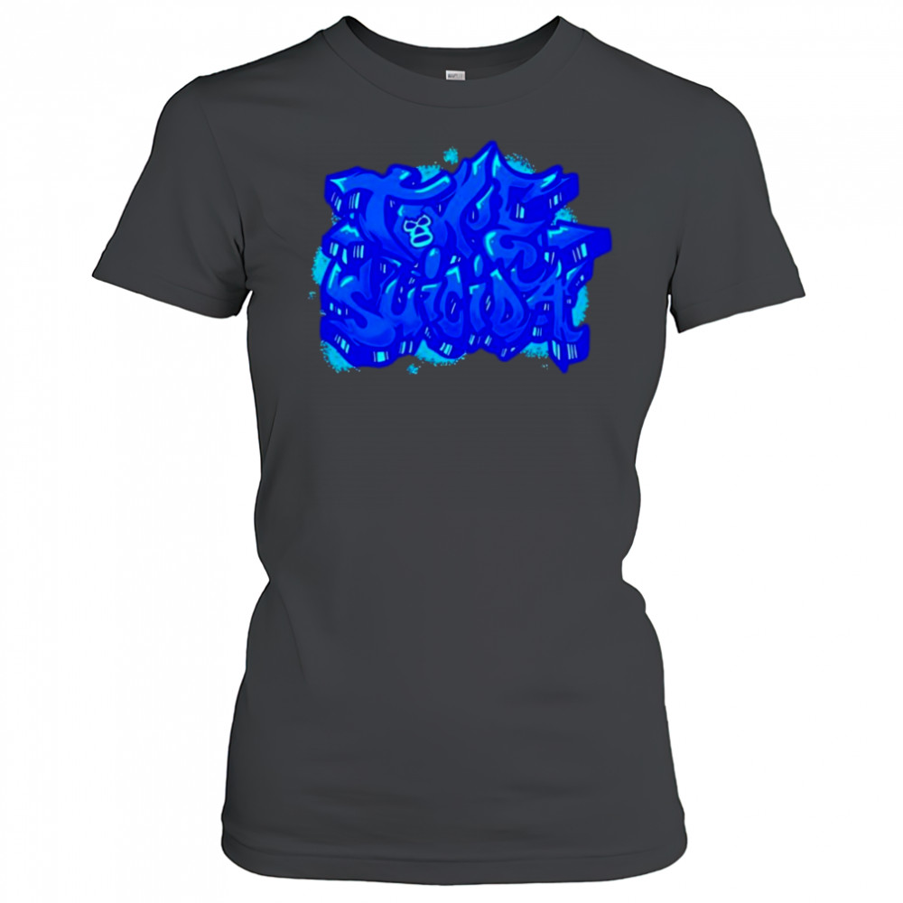 Graffiti Suicida design shirt Women's T-shirt