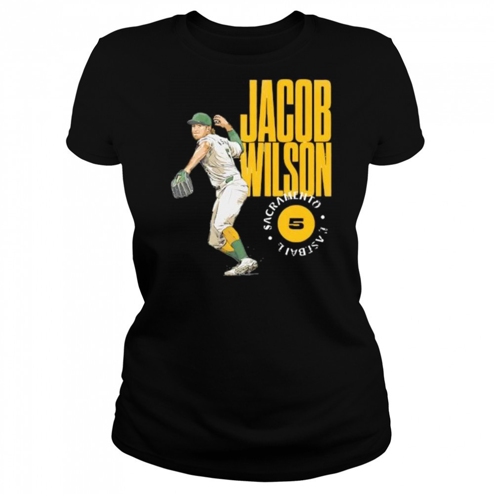 Jacob Wilson Sacramento Stamp baseball shirt Women's T-shirt