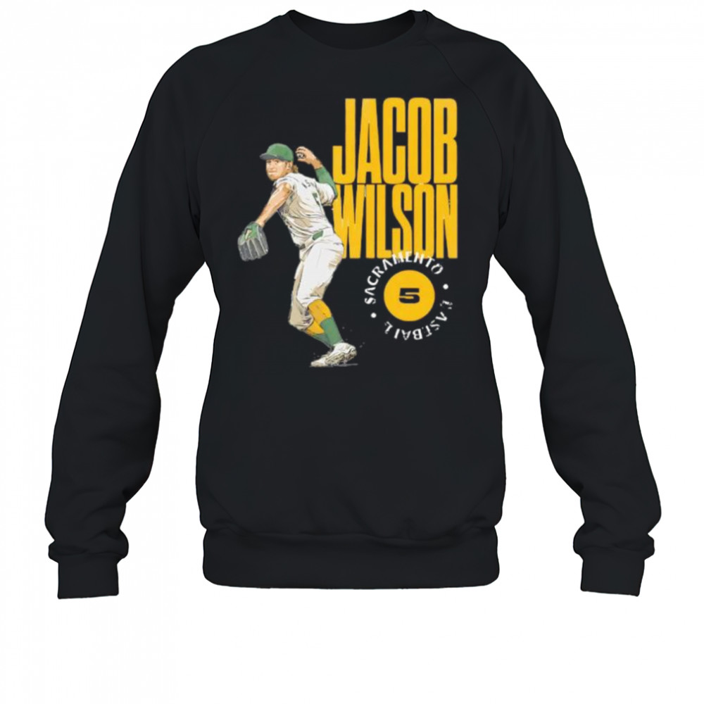 Jacob Wilson Sacramento Stamp baseball shirt Sweatshirt
