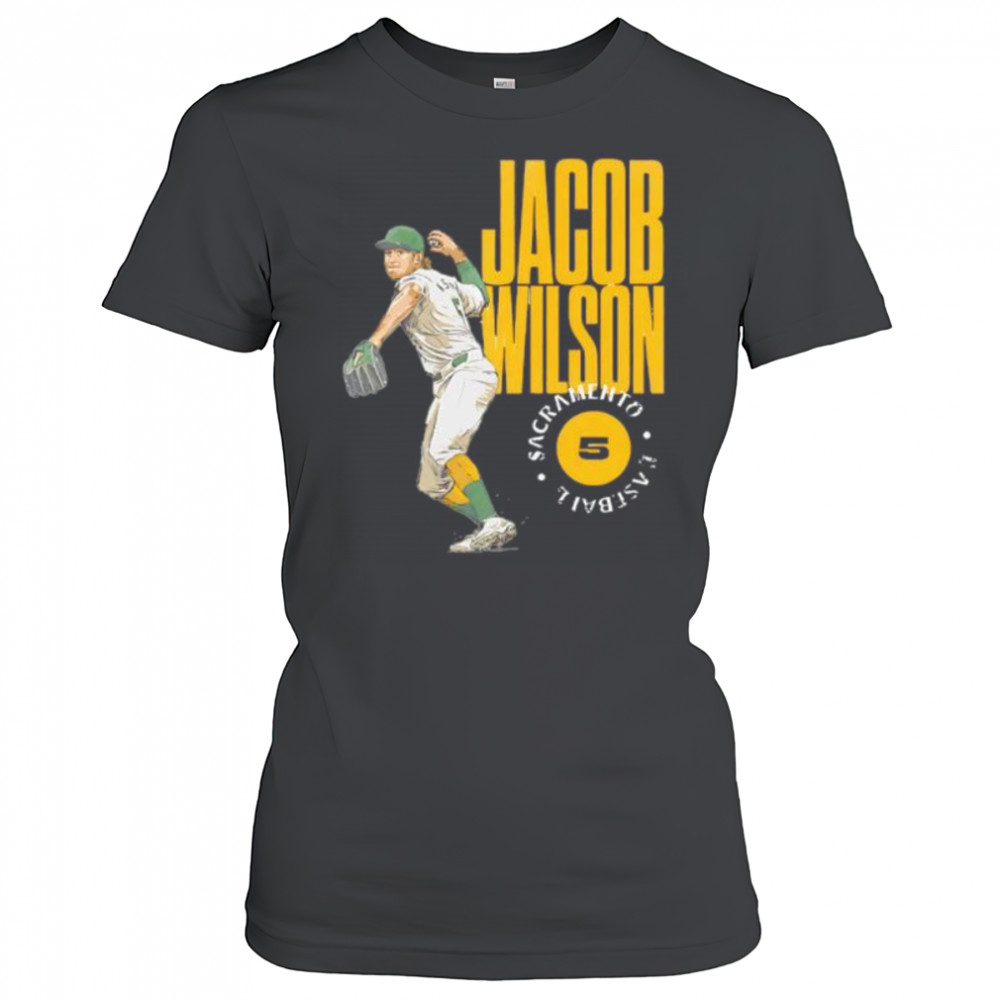 Jacob Wilson Sacramento Stamp baseball shirt Women's T-shirt
