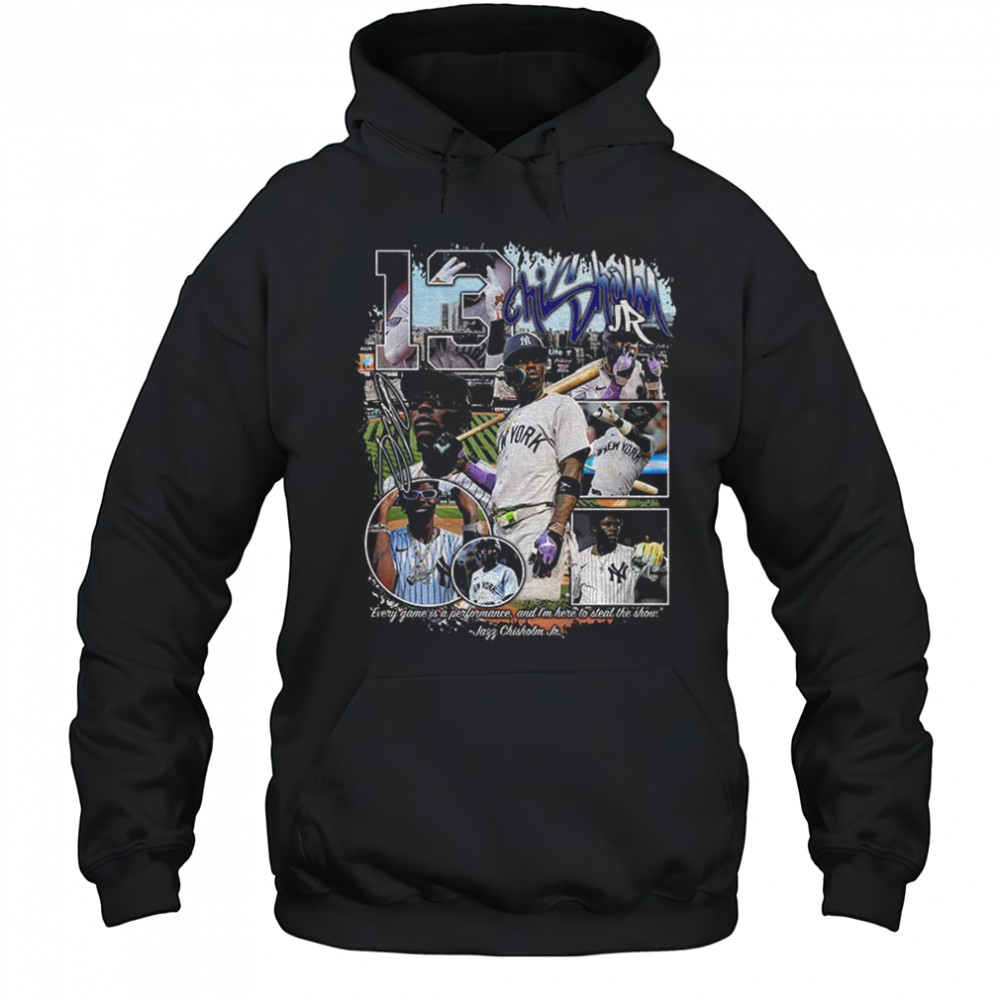 Jazz Chisholm Jr New York Baseball retro shirt Hoodie
