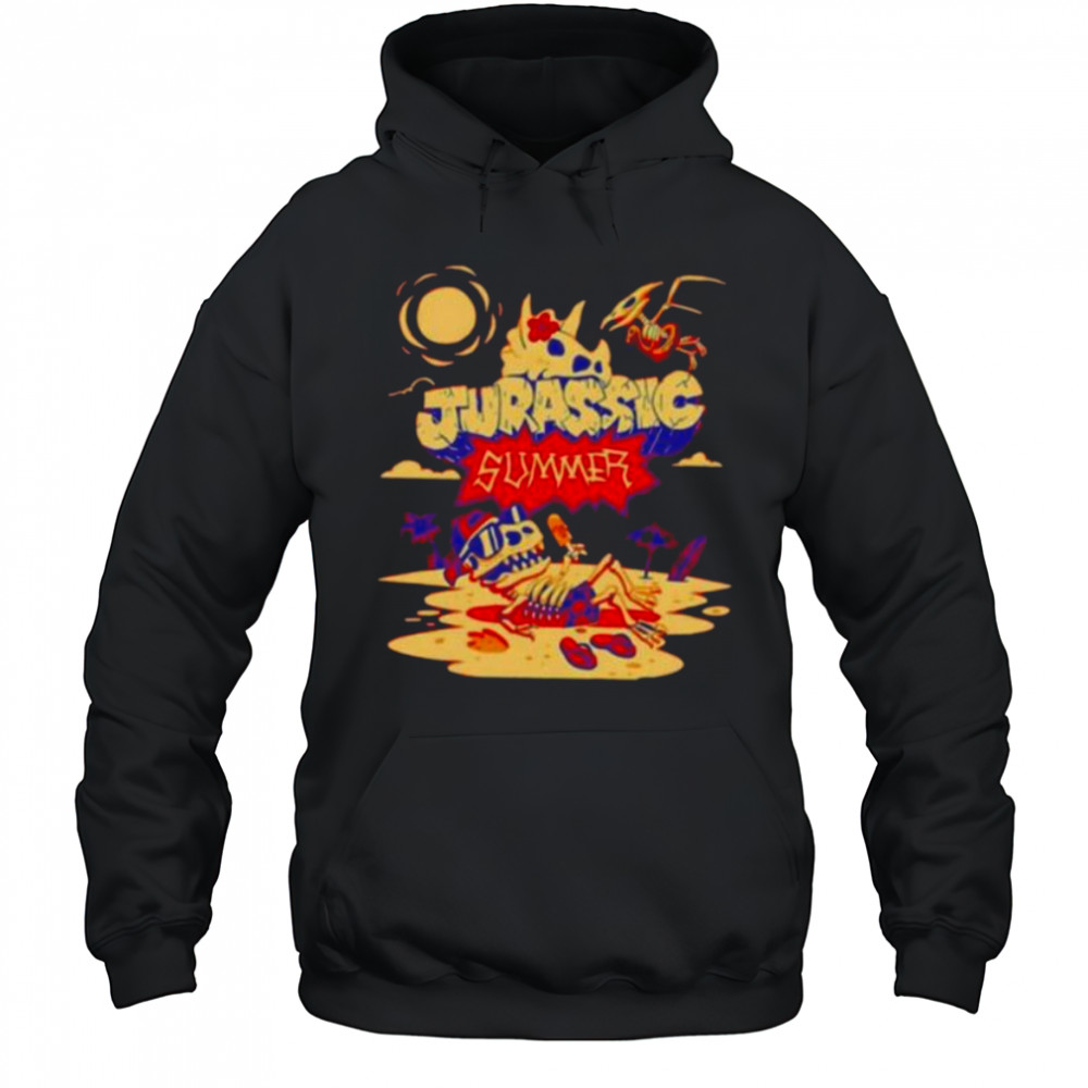 Jurassic Summer skeleton shirt Hoodie