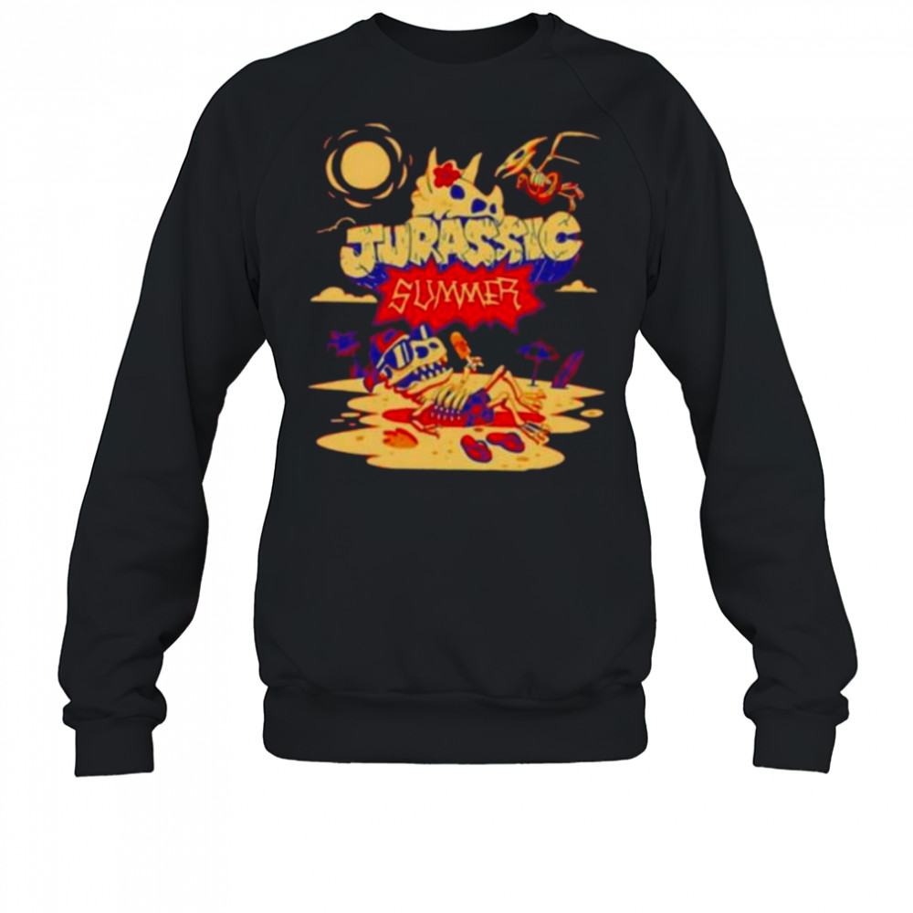 Jurassic Summer skeleton shirt Sweatshirt