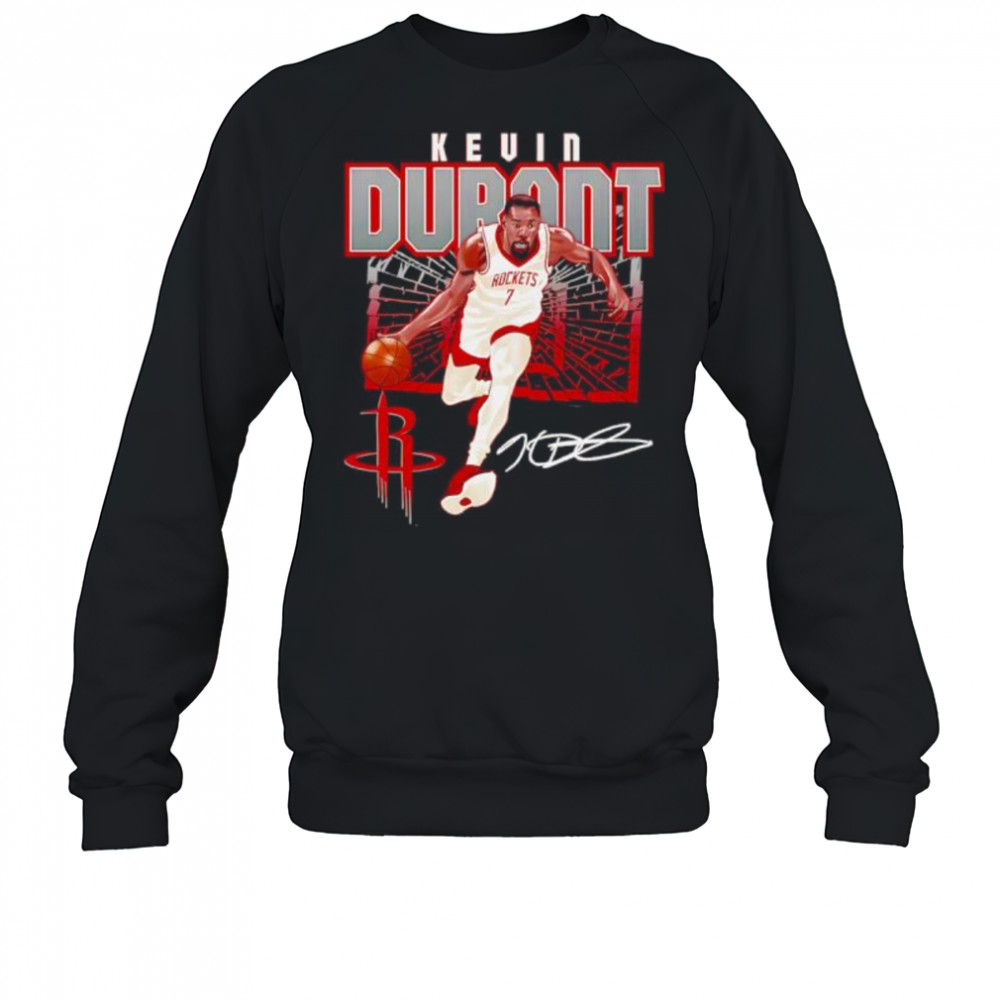 Kevin Durant Houston Rockets Shattered signature shirt Sweatshirt