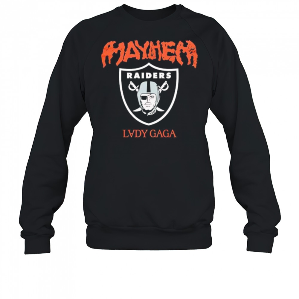 Lady gaga las vegas raiders the mayhem ball tour 2025 shirt Sweatshirt
