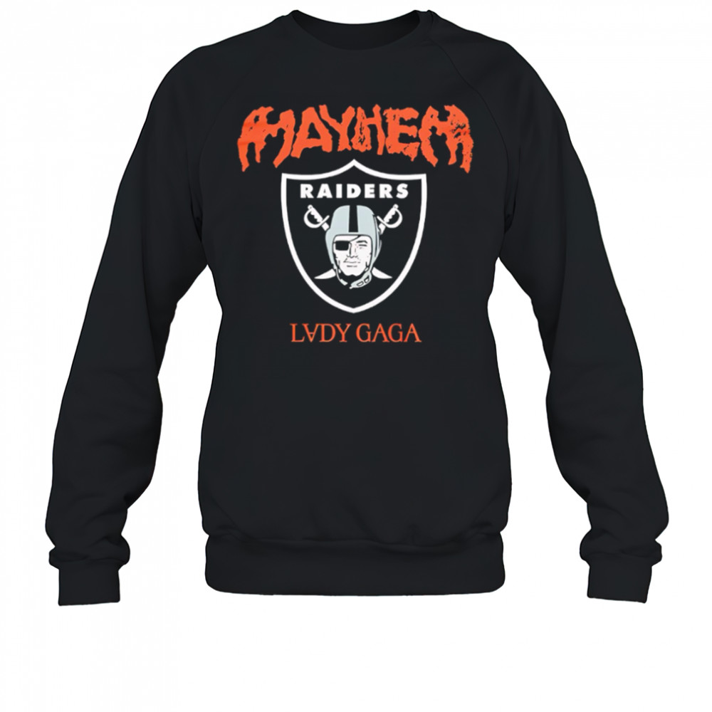 Lady gaga las vegas raiders the mayhem ball tour 2025 shirt Sweatshirt