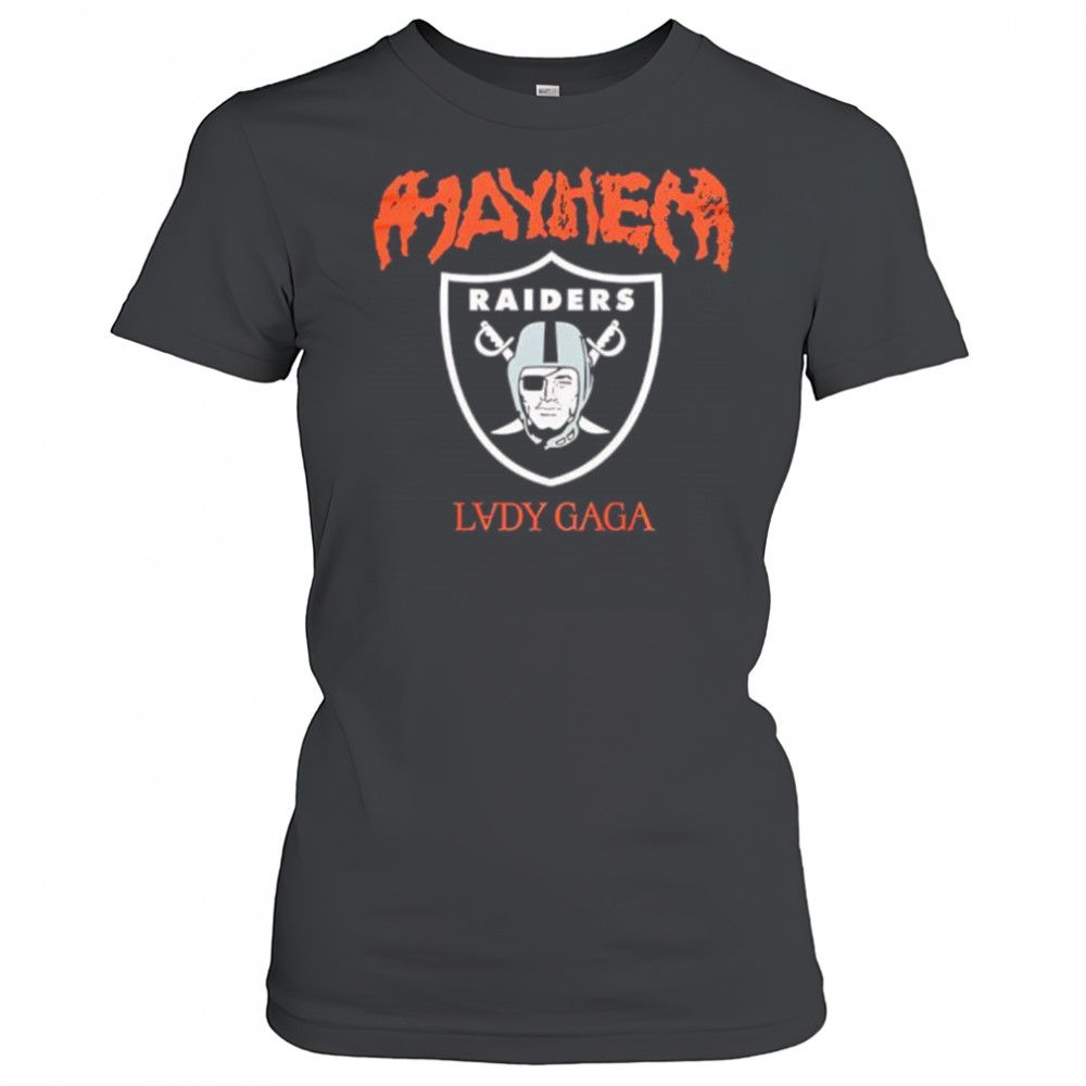 Lady gaga las vegas raiders the mayhem ball tour 2025 shirt Women's T-shirt