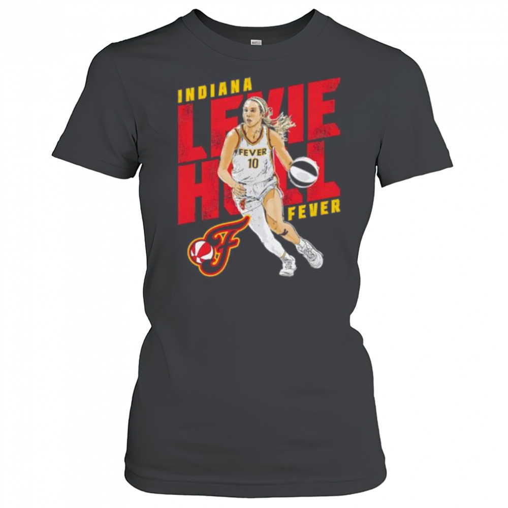Lexie Hull Indiana Fever Slant 10 shirt Women's T-shirt
