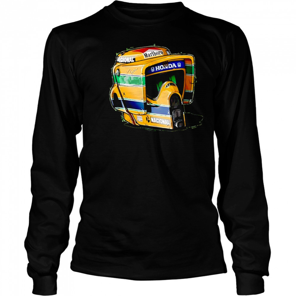 Marlboro nacional helmet shirt Long Sleeved