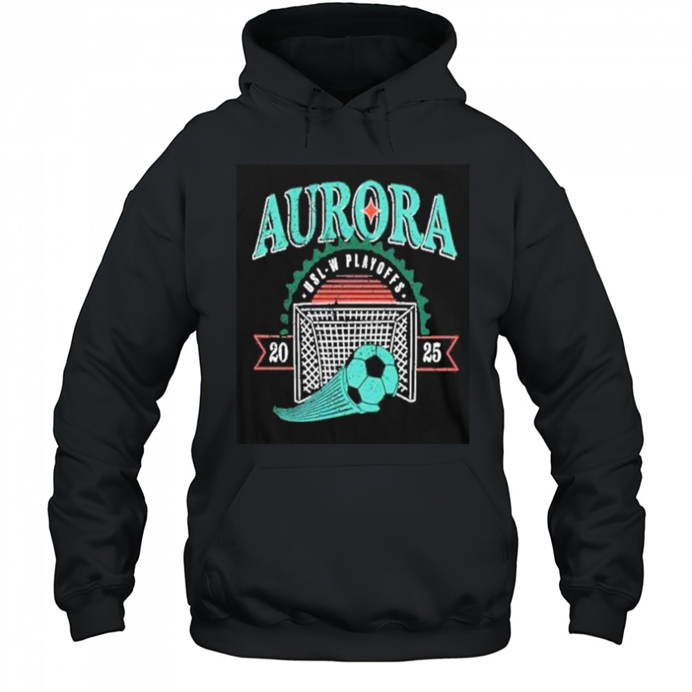 Minnesota Aurora USL W Playoff T-Shirt Hoodie