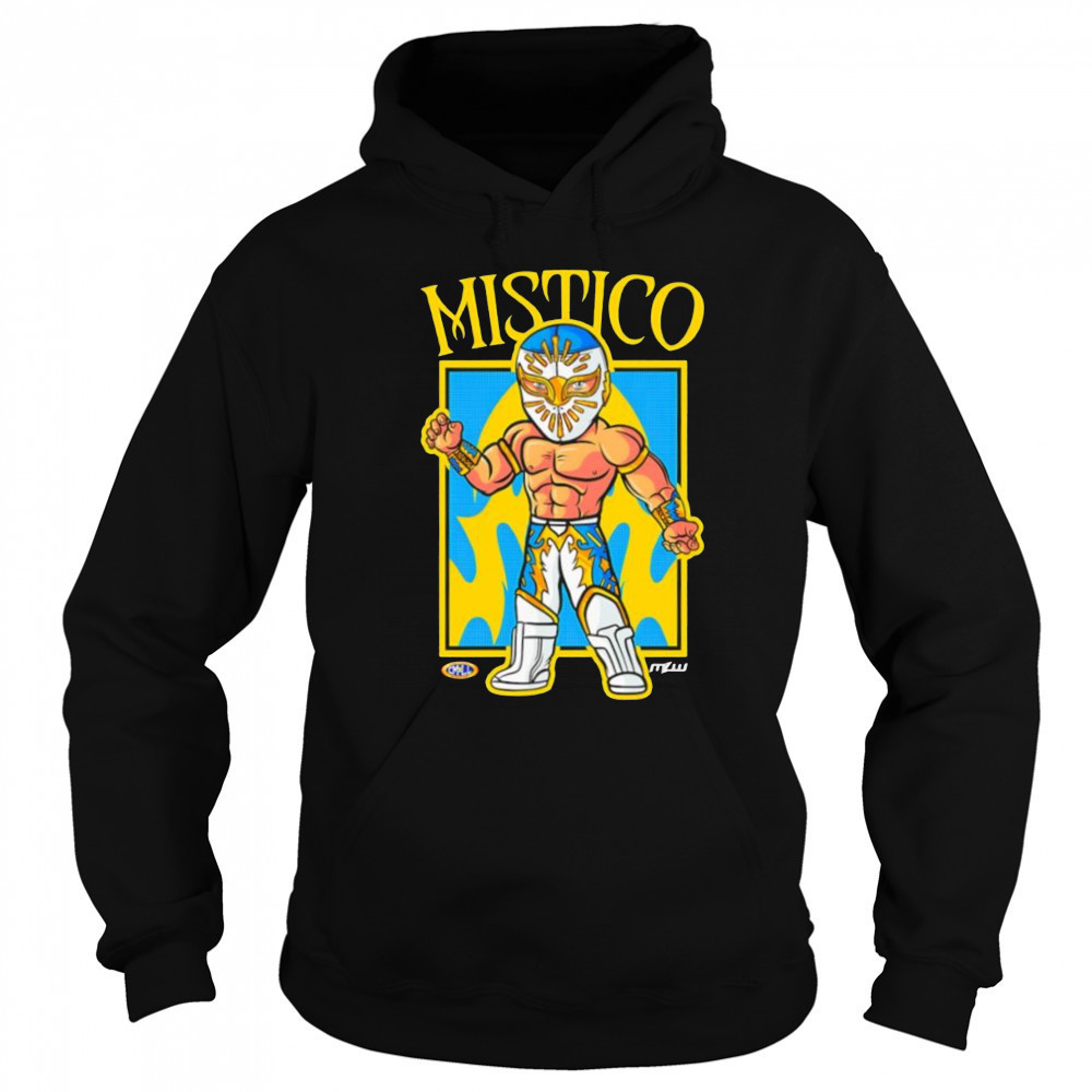 Mistico Mexican pro wrestler cartoon shirt Sweatshirt
