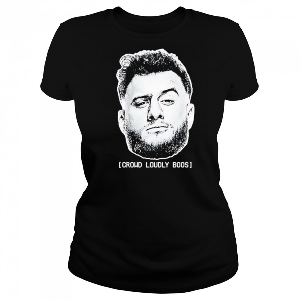 MJF Crowd Loudly Boos Big head shirt Women's T-shirt