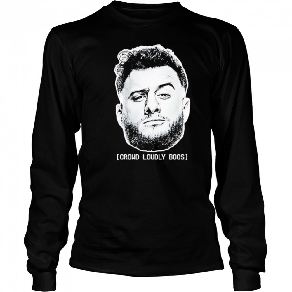 MJF Crowd Loudly Boos Big head shirt Long Sleeved
