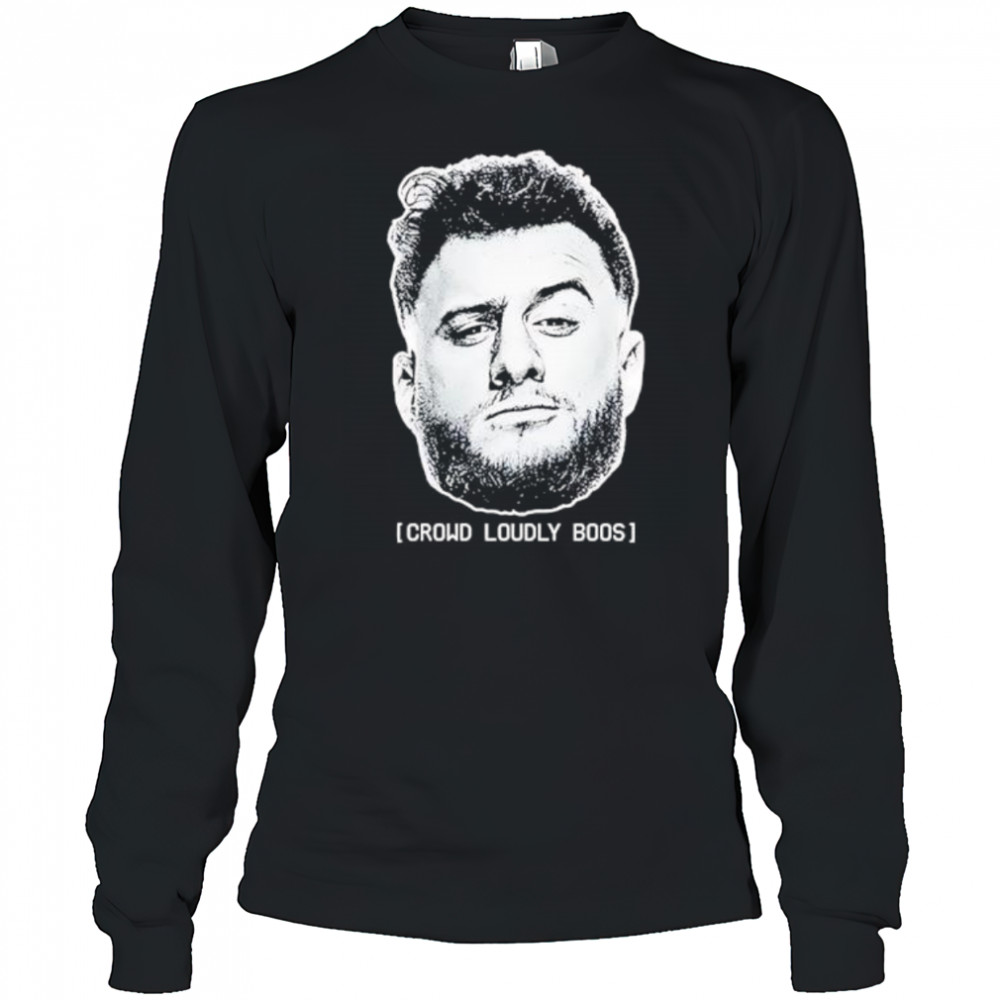 MJF Crowd Loudly Boos Big head shirt Long Sleeved