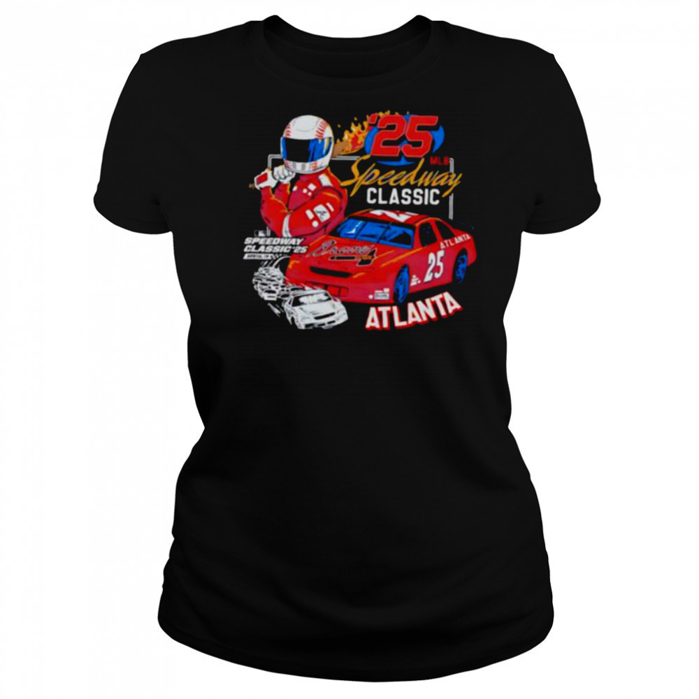 MLB Speedway Classic 2025 Atlanta Braves graphic shirt Women's T-shirt