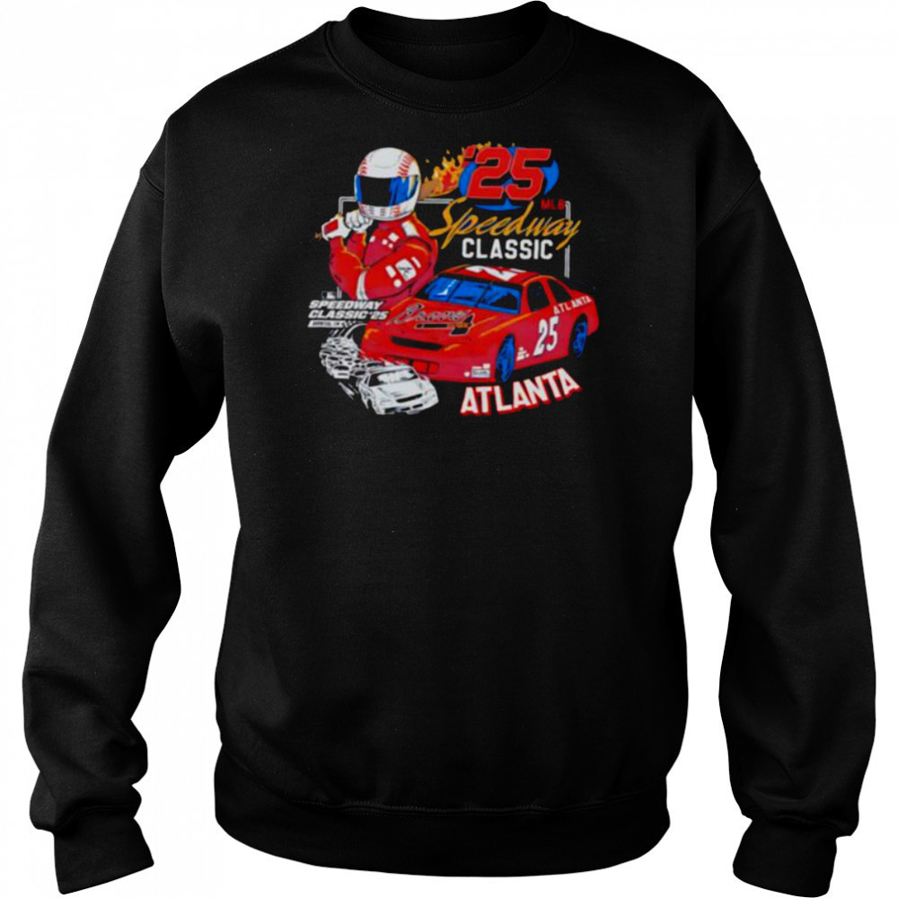 MLB Speedway Classic 2025 Atlanta Braves graphic shirt Hoodie