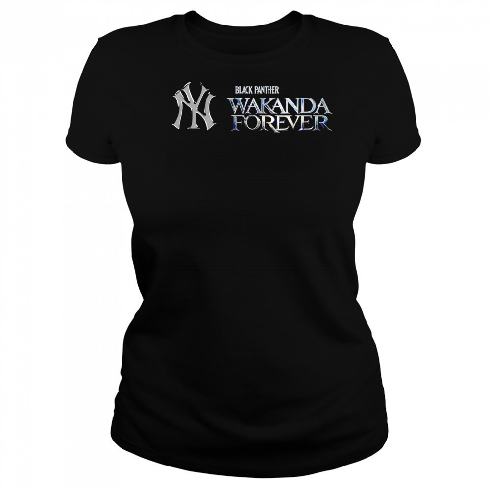 New York Yankees x Black Panther Baseball Wakanda Forever shirt Women's T-shirt