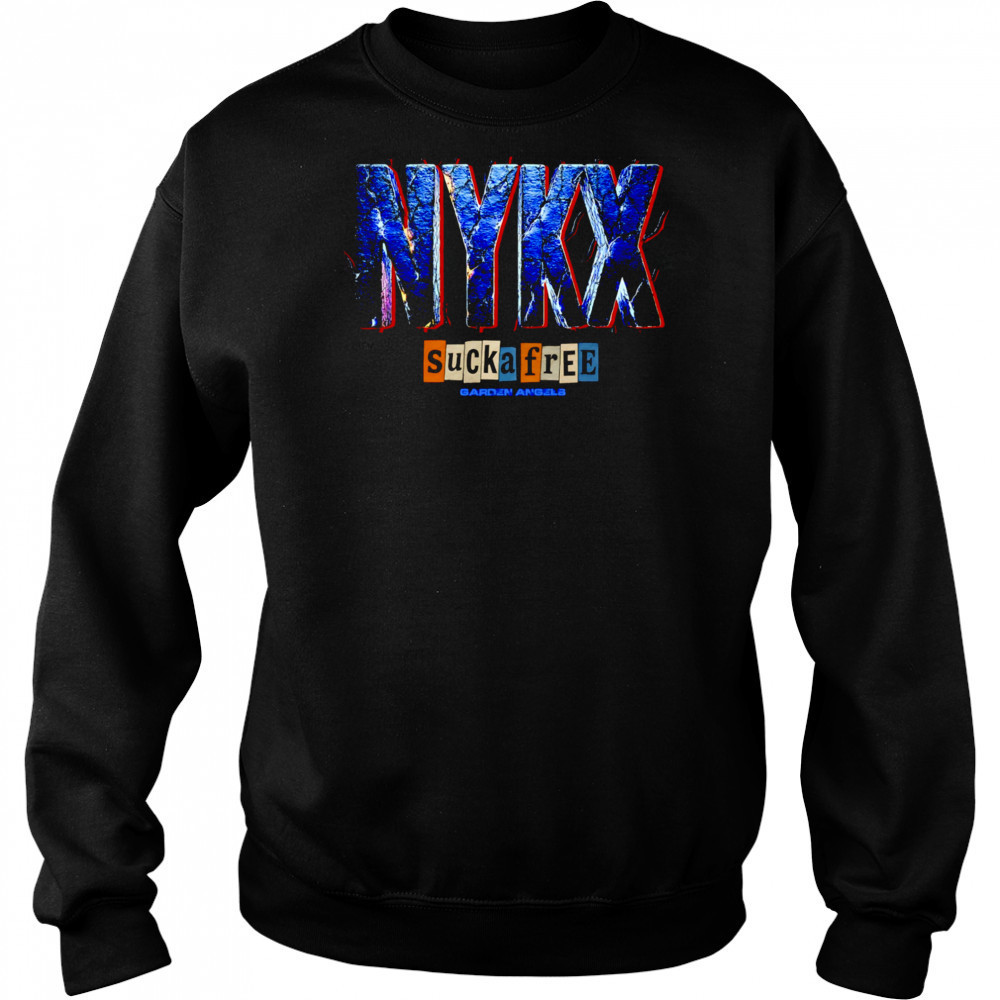 NYKX suck a free garden angels shirt Hoodie