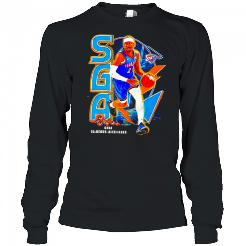 OKC Shai MVP retro shirt Long Sleeved