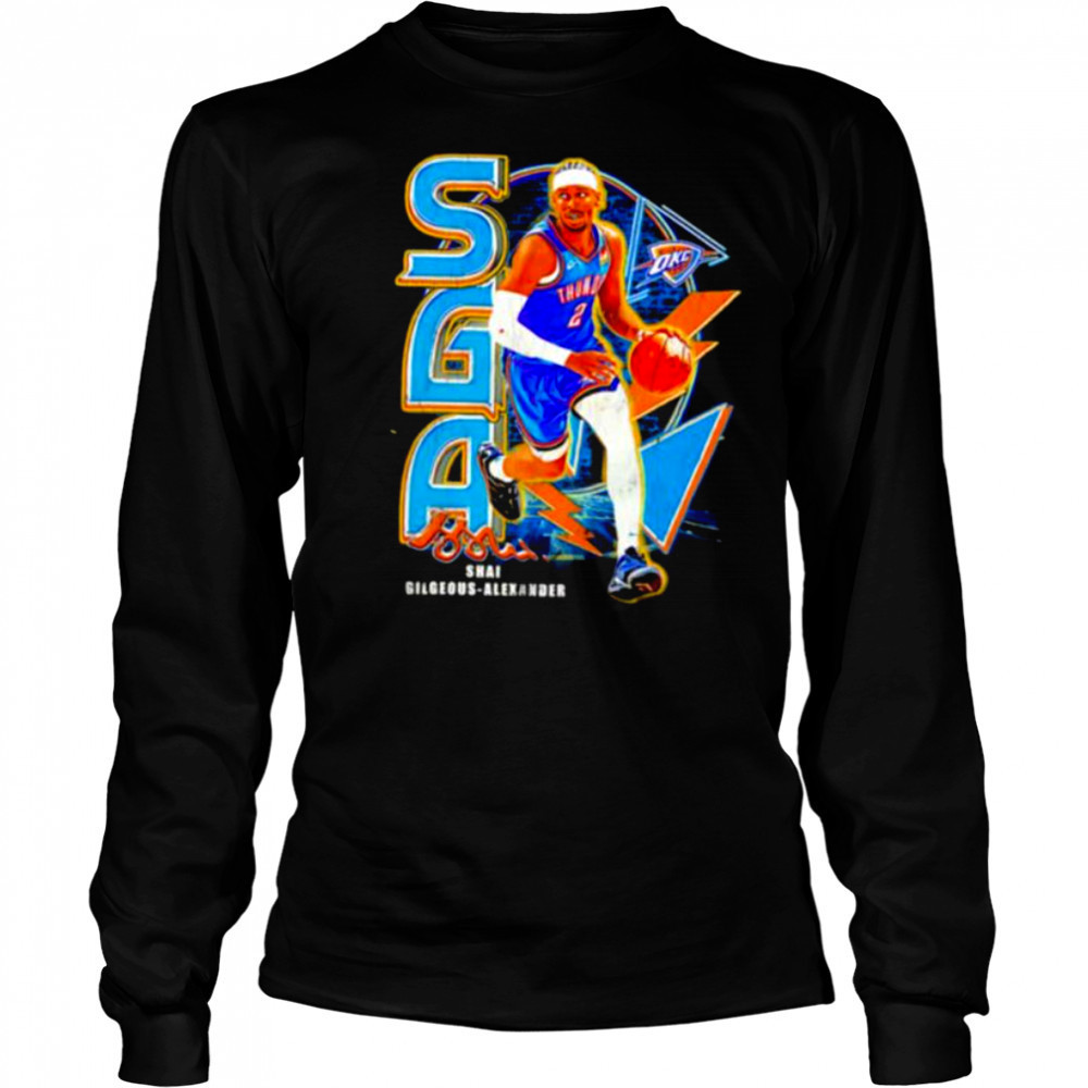 OKC Shai MVP retro shirt Long Sleeved