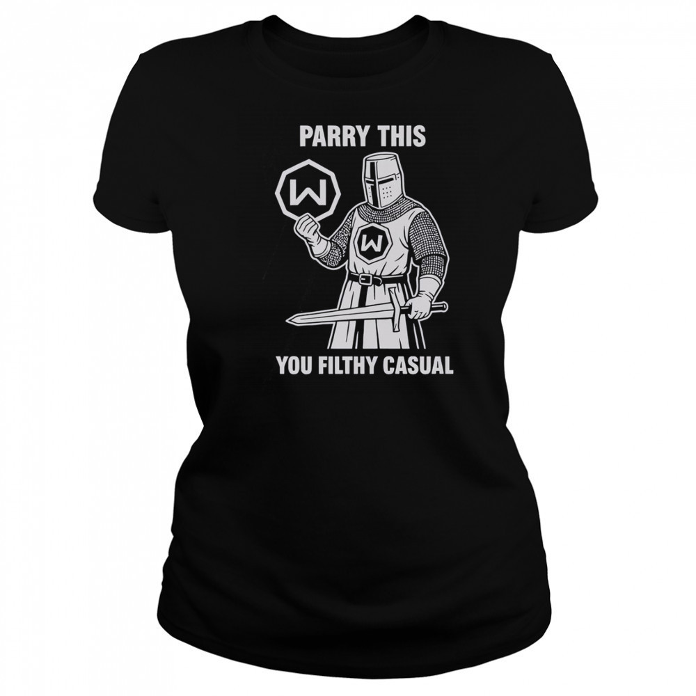 Parry This You Filthy Casual Windscribe Logo T-Shirt Women's T-shirt