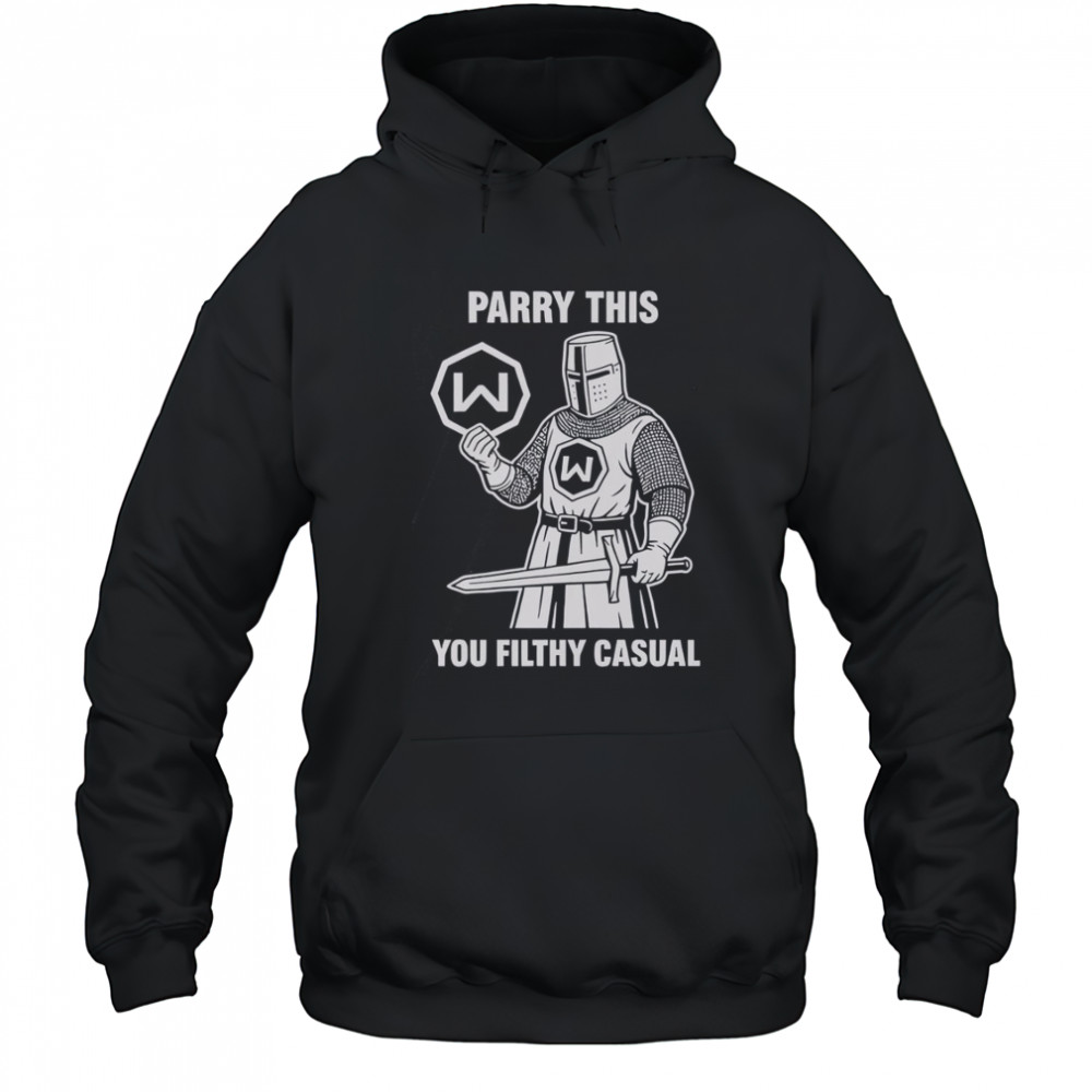 Parry This You Filthy Casual Windscribe Logo T-Shirt Hoodie