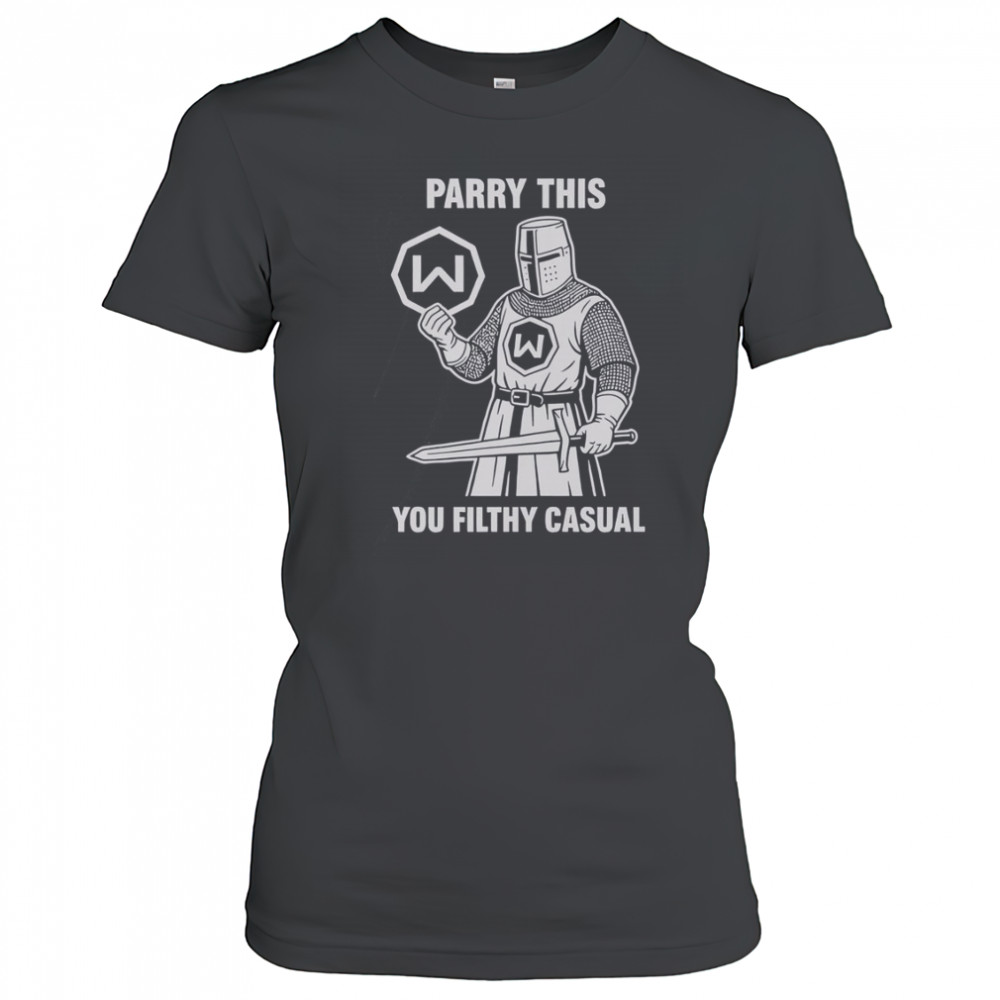 Parry This You Filthy Casual Windscribe Logo T-Shirt Women's T-shirt