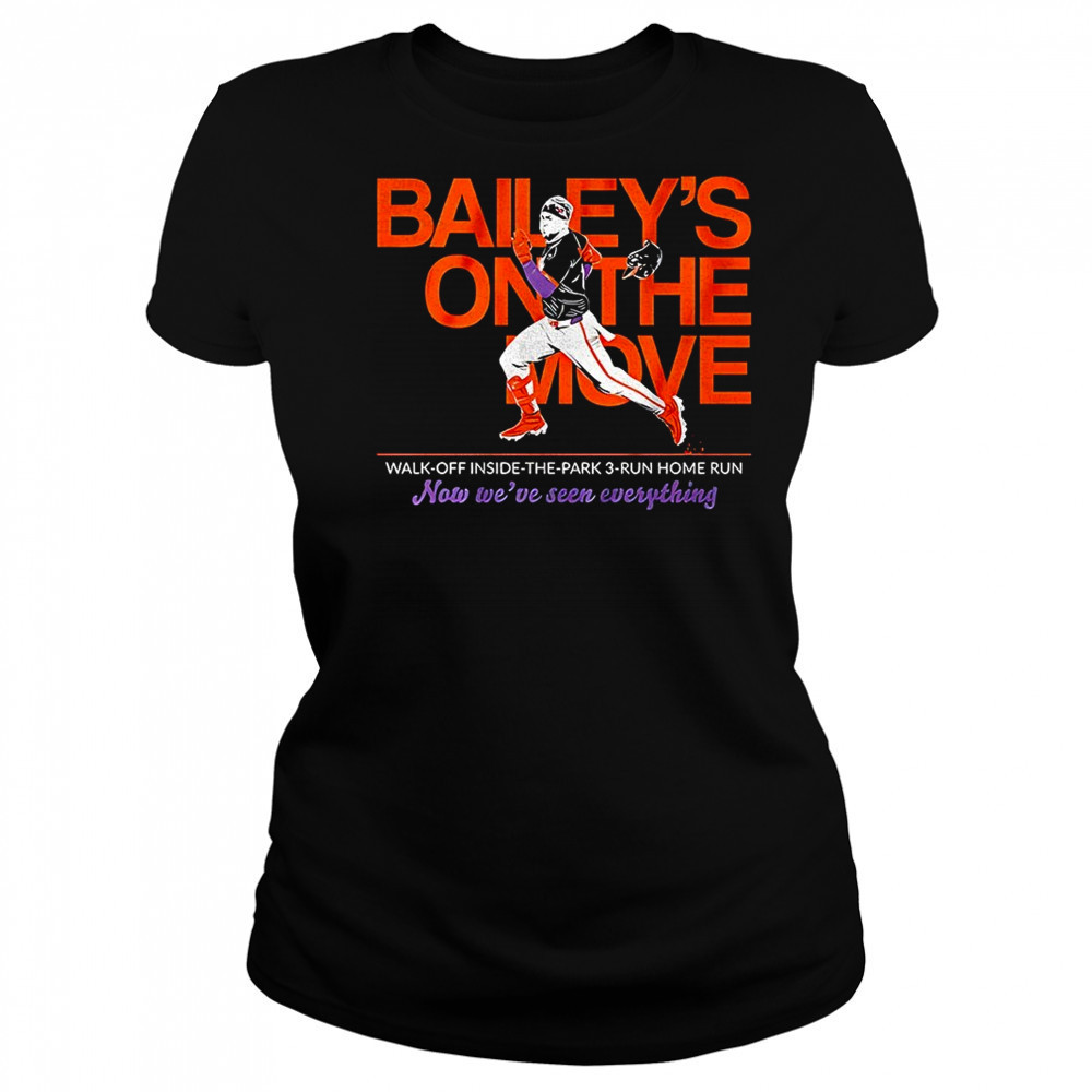 Patrick Bailey San Francisco Giants inside the park walk off shirt Women's T-shirt