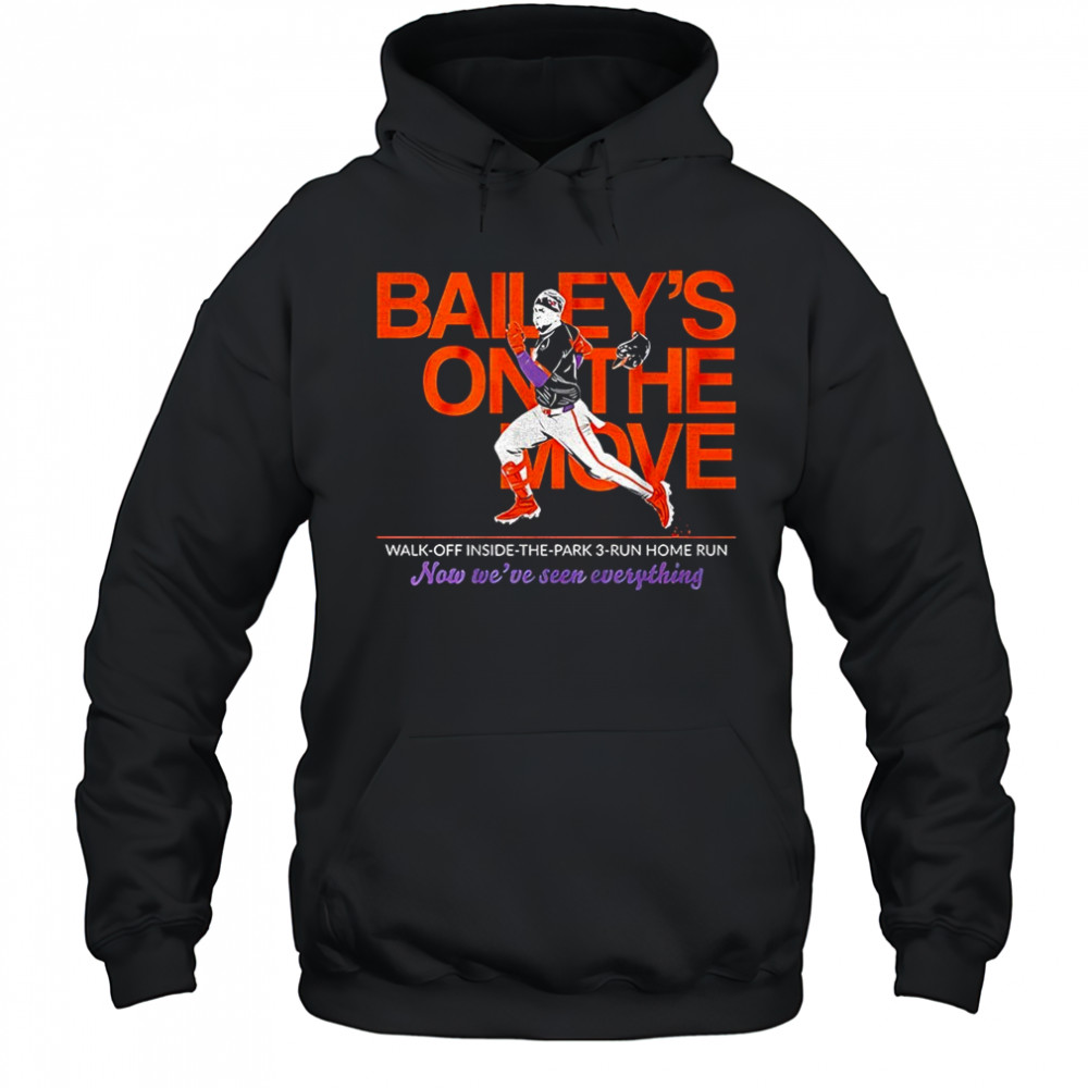 Patrick Bailey San Francisco Giants inside the park walk off shirt Hoodie