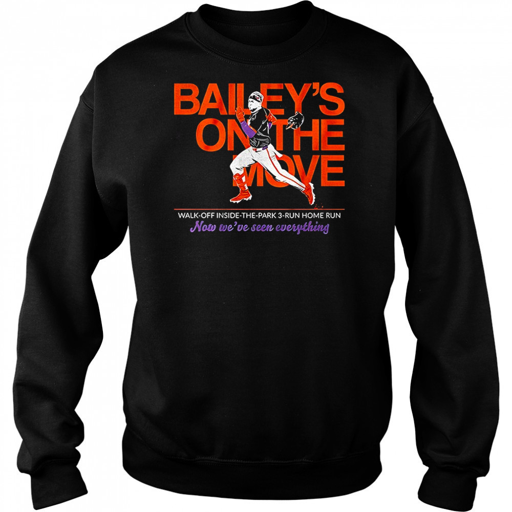 Patrick Bailey San Francisco Giants inside the park walk off shirt Hoodie