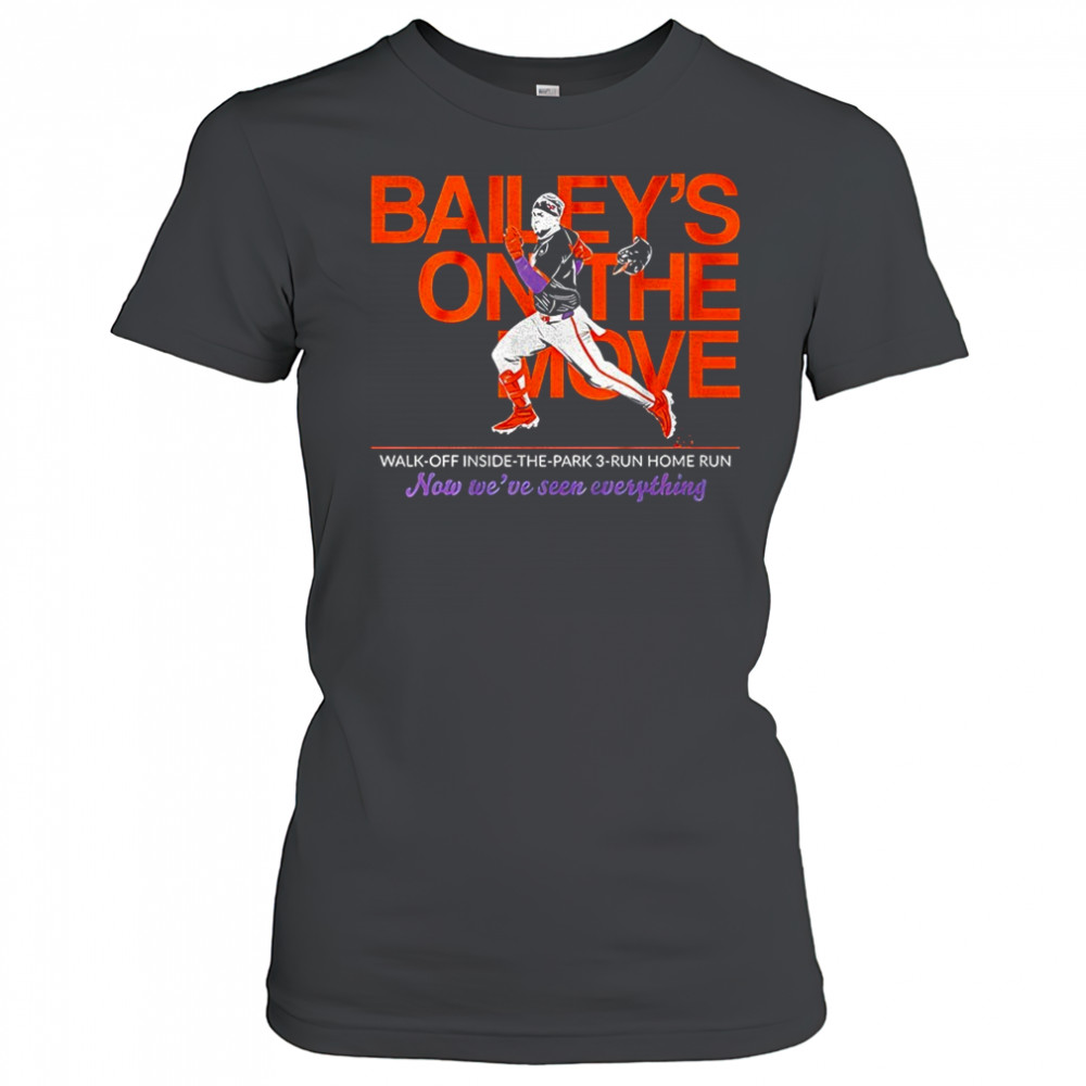 Patrick Bailey San Francisco Giants inside the park walk off shirt Women's T-shirt