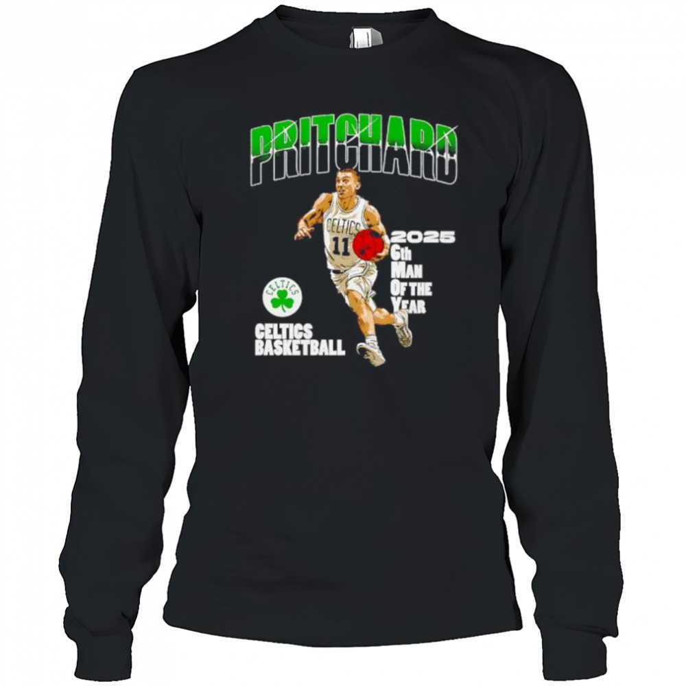 Payton Pritchard Boston Celtics 2025 6th Man Of The Year shirt Long Sleeved
