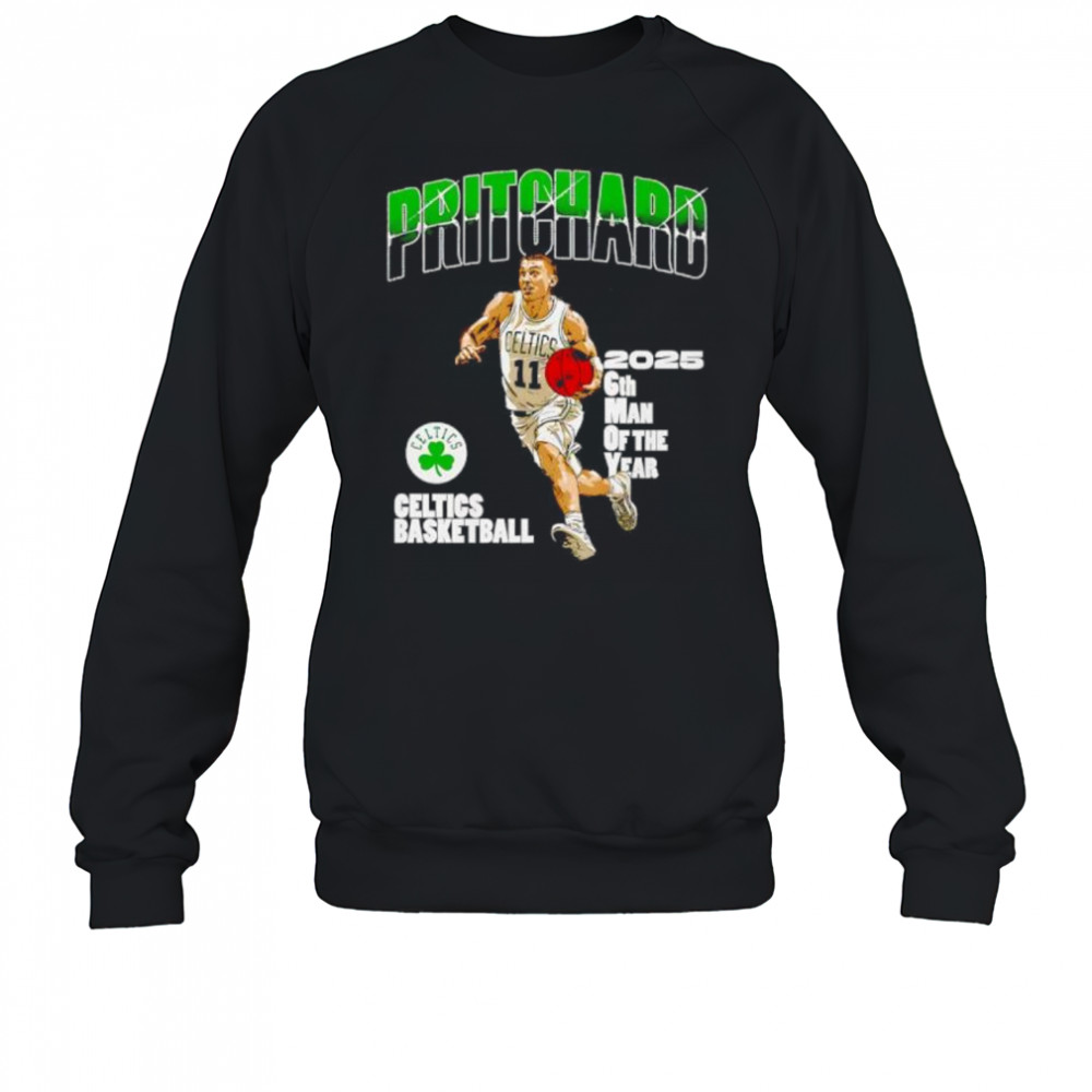 Payton Pritchard Boston Celtics 2025 6th Man Of The Year shirt Sweatshirt