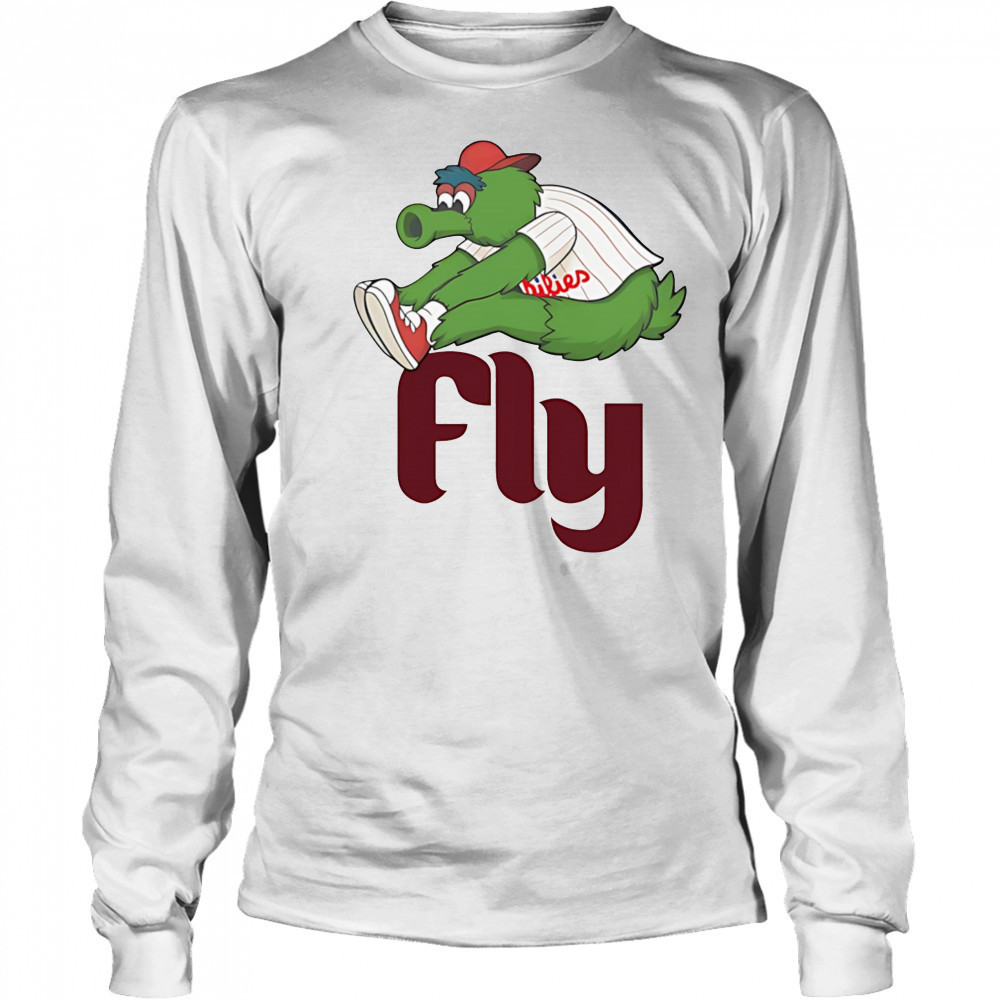 Phanatic Fly mascot shirt Long Sleeved