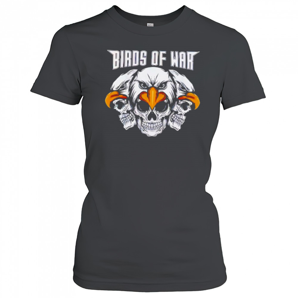 Philadelphia Eagles Birds Of War Skull shirt Women's T-shirt