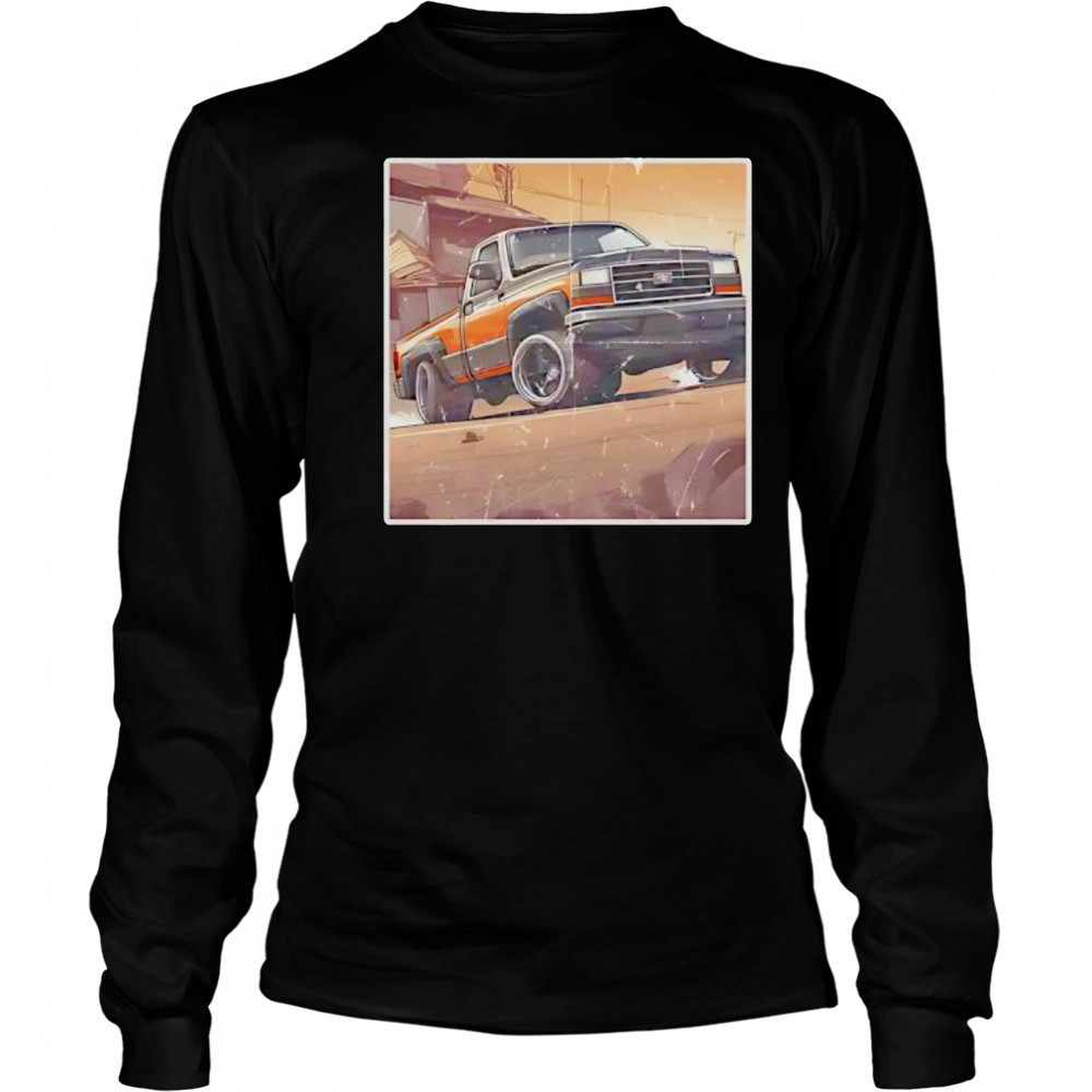 Pickup Truck Car 90s shirt Long Sleeved