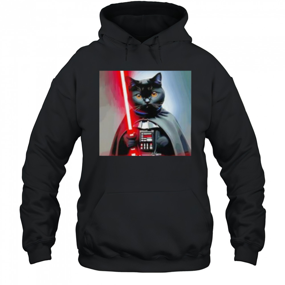 Planet cat Vader Star Wars shirt Hoodie