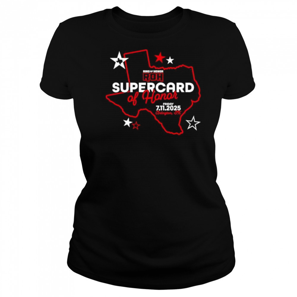 ROH Supercard of Honor 2025 Comfort Colors Soft shirt Women's T-shirt