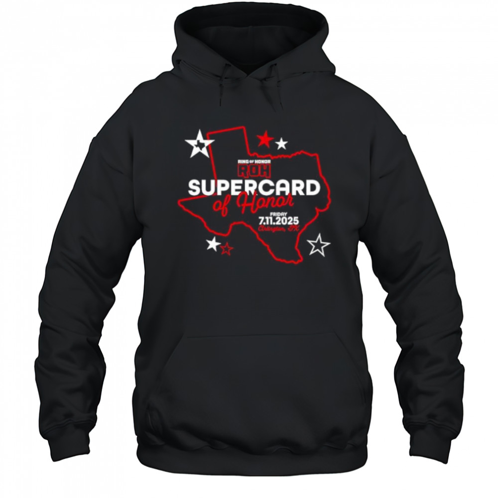ROH Supercard of Honor 2025 Comfort Colors Soft shirt Hoodie