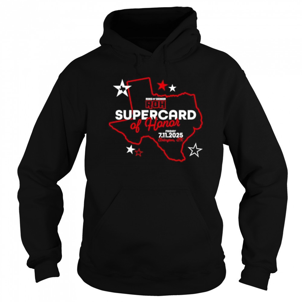ROH Supercard of Honor 2025 Comfort Colors Soft shirt Sweatshirt