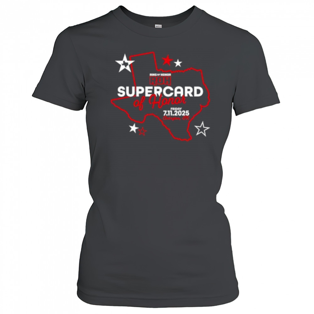 ROH Supercard of Honor 2025 Comfort Colors Soft shirt Women's T-shirt