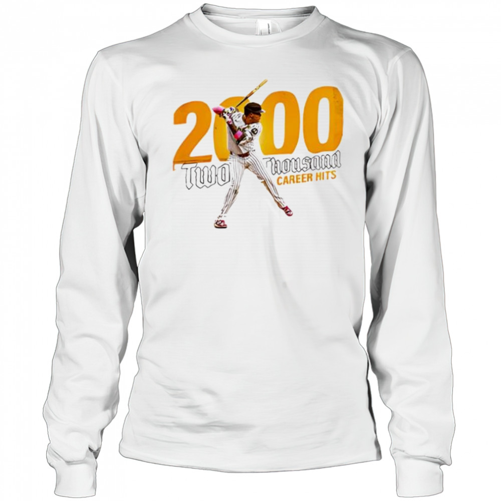 San Diego Padres x Machado Two Thousand Career Hits Limited shirt Long Sleeved