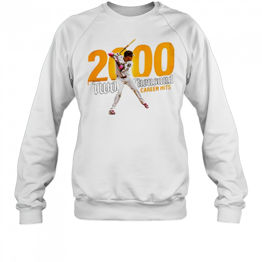 San Diego Padres x Machado Two Thousand Career Hits Limited shirt Sweatshirt