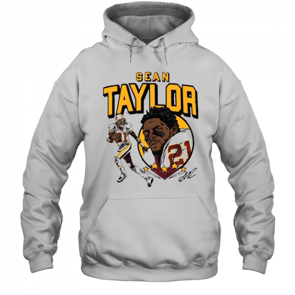 Sean Taylor Washington Commanders Caricature Retired Player Shirt Hoodie