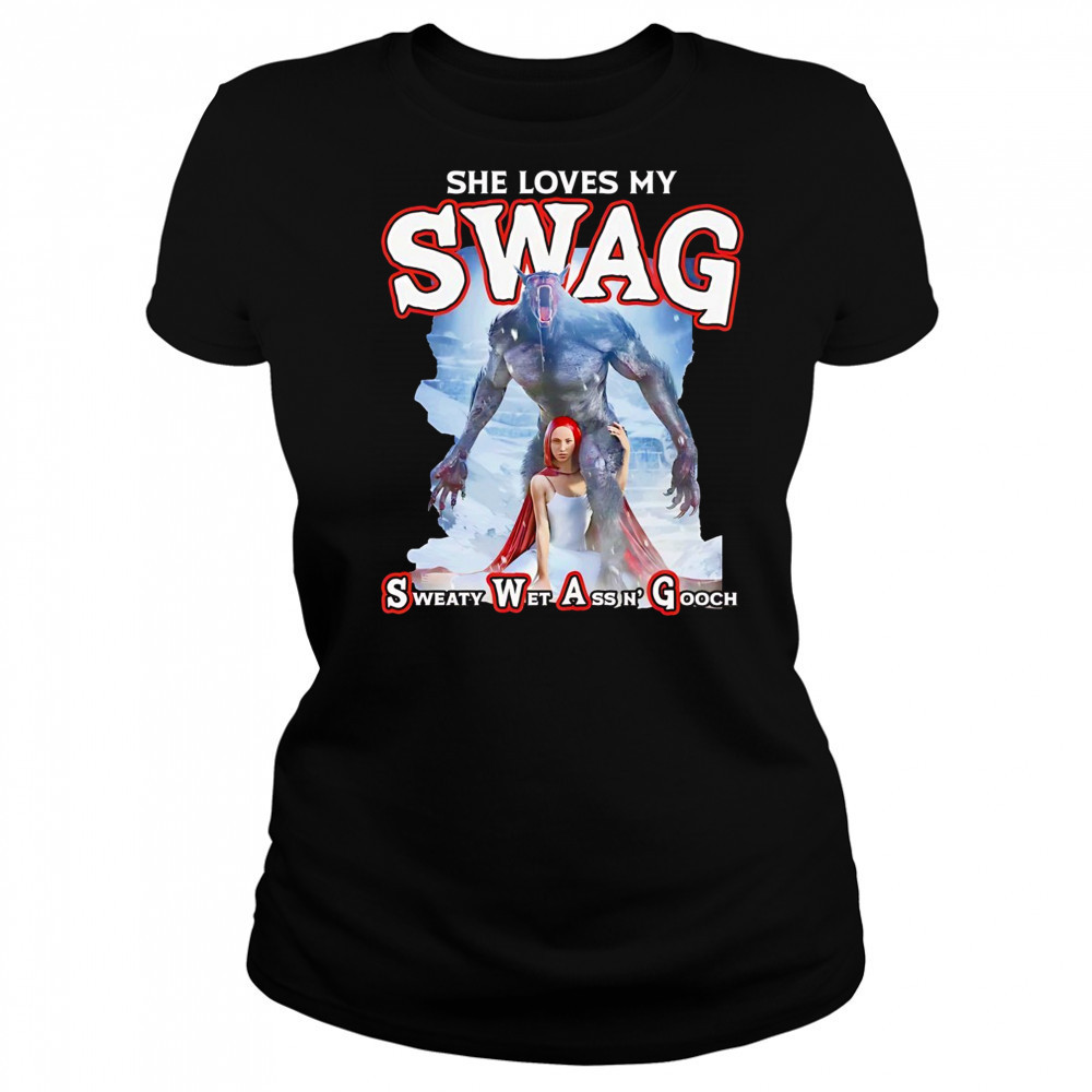 She loves my SWAG shirt Women's T-shirt