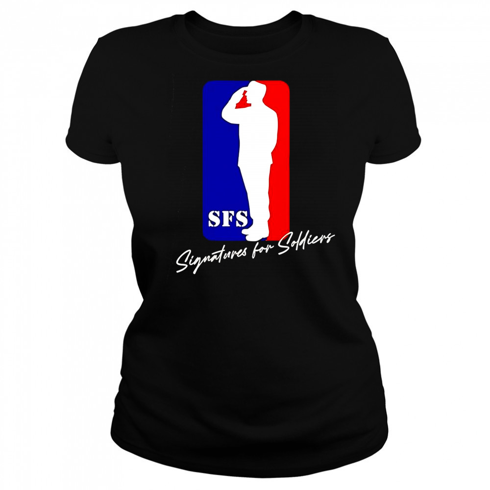 Signatures For Soldiers Baseline Logo T-Shirt Women's T-shirt